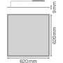 Panou LED Ledvance PANEL PERFORMANCE 625, 40W, 4000 lm, lumina neut...