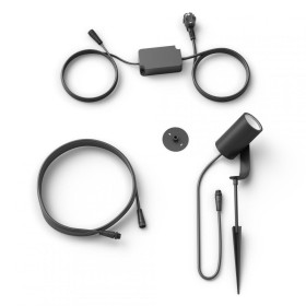 Spot LED RGB pentru exterior cu spike Philips Hue Lily, 8W (49W), 6...