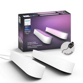 Pachet 2 Lampi LED RGB Philips Hue Play, 6.6W, 530 lm, lumina albas...