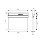 Lampa LED emergenta cu baterie Li-ion Vivalux SALVE, 1.8W, 3.7V, 60...