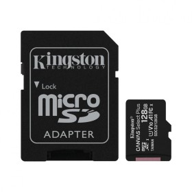 Card de Memorie MicroSDXC Kingston Select Plus, 128GB, Adaptor SD, Class 10