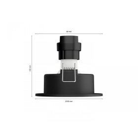 3 Spoturi LED incastrate Philips Hue Milliskin, Bluetooth, GU10 ,3x...