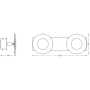 Aplica LED inteligenta pentru baie Ledvance SMART+ Wifi Orbis Wave ...