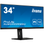 IIYAMA Monitor XUB3493WQSU-B5 34” IPS 3440 x 1440 @75Hz 21:9, 400 cd/m², 4ms, 1000:1,  HDMI, DP, USB, height, swivel, tilt, HDCP