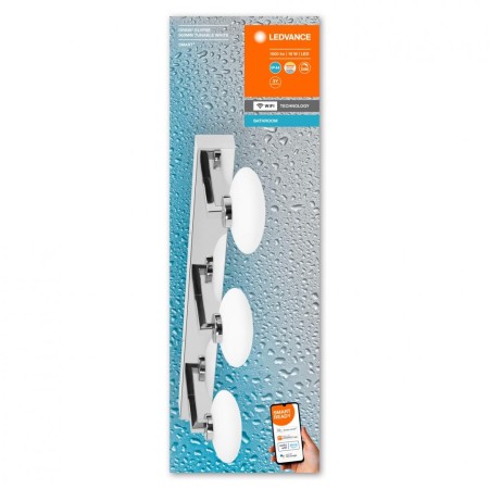 Aplica LED inteligenta pentru baie Ledvance SMART+ Wifi Orbis Elyps...