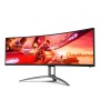 Monitor AOC 48.8" AG493UCX2, Curvature: 1800R, Diagonal (inch): 48.8, Diagonal (cm): 124, Aspect ratio: 32:9, Panel: VA, Resolut