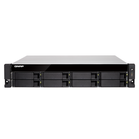 NAS QNAP 883XU-RP 8-Bay, CPU Intel Xeon E-2124 Quad Core 3.3GHz, RA...