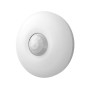 Detector PIR wireless de tavan Hikvision DS-PDCL12-EG2-WE, seria AXPRO, frecventa 868MHz,   raza de detectie 12m / 360°, SEC (Sm