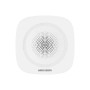 Sirena interior wireless AX PRO Hikvision DS-PS1-I-WE(Blue Indicator) 868MHz two-way Tri-X wireless technology, distanta comunic