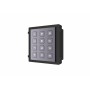 Modul de extensie videointerfon cu tastatura Hikvision DS-KD-KP permite formarea codului de apartament sau a codului de acces mo