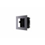 Panou frontal pentru un modul videointerfon modular Hikvision DS-KD-ACF1 montare incastrata material aluminiu, doza de plastic i