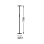 Lampadar LED RGB inteligent Ledvance Smart+ WiFi FLOOR UP&DOWN, 24W...