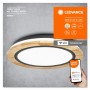 Plafoniera LED inteligenta Ledvance Smart+ WiFi ORBIS WOOD, 24W, 29...
