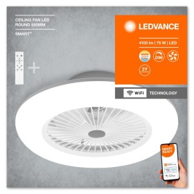 Plafoniera LED inteligenta cu ventilator Ledvance Smart+ WiFi CEILI...