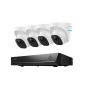Sistem supraveghere IP exterior Reolink RLK8-520D4, 4 camere, 5 MP,...