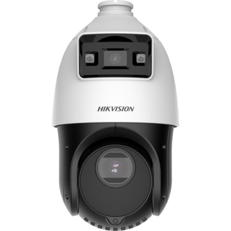 Camera de supraveghere IP Speed Dome 4MP Hikvision DS-2SE4C425MWG-E, lentila: [Bullet channel]: 2.8 mm [PTZ channel]: 4.8 to 120