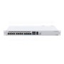 Mikrotik Switch, CRS312-4C+8XG-RM, Procesor: 650 MHz, sistem operare: RouterOS / SwitchOS, 64MB RAM, 16MB Flash, Interfata: 1 x 