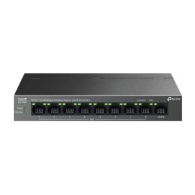 "9-Port 10/100 Mbps Desktop Switch with 8-Port PoE+ PORT: 8× 10/100 Mbps PoE+ Ports, 1× 10/100 Mbps Non-PoE Port SPEC: 802.3at/a