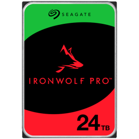 HDD NAS SEAGATE IronWolf Pro 24TB CMR 3.5", 512MB, 7200RPM, SATA, Rescue Services 3 ani, TBW: 550