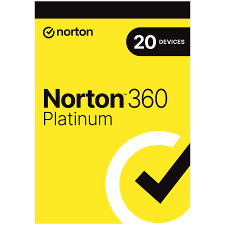 Norton 360 Platinum 20 Devices, 1 year, box
