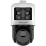 Camera de supraveghere IP TandemVu 6+4MP 25X Colorful & IR Panoramic & PTZ Hikvision DS-2SE4C425MWG-E/26(F0), lentila bullet fix