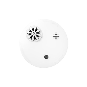 Detector de temperatura Hikvision DS-PDHT-E-WE, teo-way RF wireless, frecventa: 868MHz, raza: 1.6km, viata baterie: 10 ani pentr