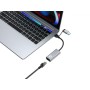 LevelOne USB-0423  2.5 Gigabit Ethernet 2-in-1 USB-C/A Network Adapter, 59 x 25 x 14 mm