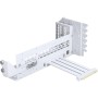 PHANTEKS Vertical GPU Bracket White, PCIe-Standard 4.0 x16 Riser Ca...