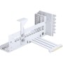 PHANTEKS Vertical GPU Bracket White, PCIe-Standard 4.0 x16 Riser Ca...