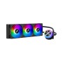 Cooler Procesor 1STPLAYER THUNDERSTORM TS1 360 NEGRU