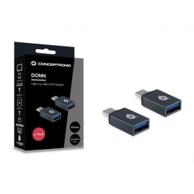 CONCEPTRONIC DONN03G USB-C to USB-A OTG Adapter 2-Pack, 10Gbps, 15 ...