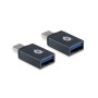 CONCEPTRONIC DONN03G USB-C to USB-A OTG Adapter 2-Pack, 10Gbps, 15 ...