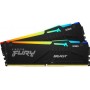 Memorie RAM Kingston FURY Beast RGB 32GB DDR5 6400MHz CL32 Dual Cha...