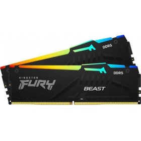 Memorie RAM Kingston FURY Beast RGB 32GB DDR5 6400MHz CL32 Dual Cha...