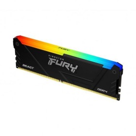 Memorie RAM Kingston 8GB 3600MT/s DDR4 CL17 DIMM FURY Beast RGB,
