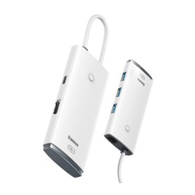 Docking Station Baseus Lite, conectare PC USB Type-C, USB 3.0 x 3, ...