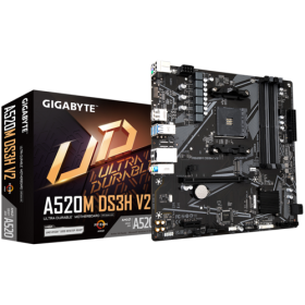 Placa de baza Gigabyte A520M DS3H V2 AM4