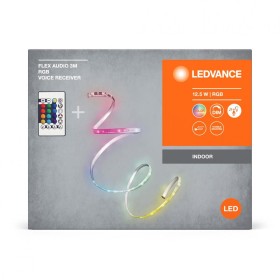 Kit Banda LED RGB Ledvance FLEX Audio cu Telecomanda, 12.5W, 220-24...