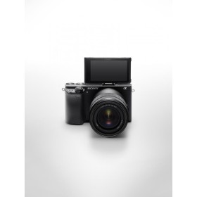 Kit SONY Alpha A6400 Mirrorless 24.2MP, ISO 32000 (Extins: 102400),...
