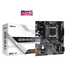 Placa de baza AsRock A620M-HDV/M.2+ AM5