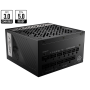 Sursa MSI MPG A1000G PCIE5 80+ GOLD Efficiency Rating 80 PLUS Gold ...