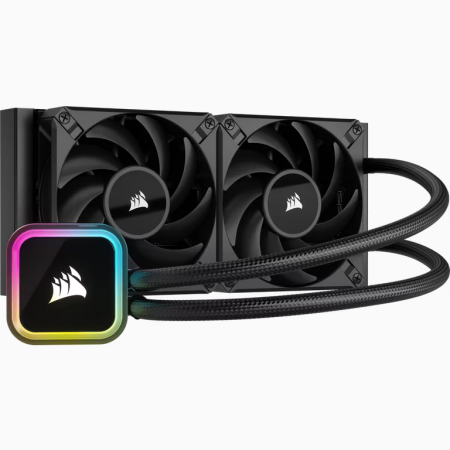 Cooler Procesor CORSAIR H100i RGB ELITE NEGRU