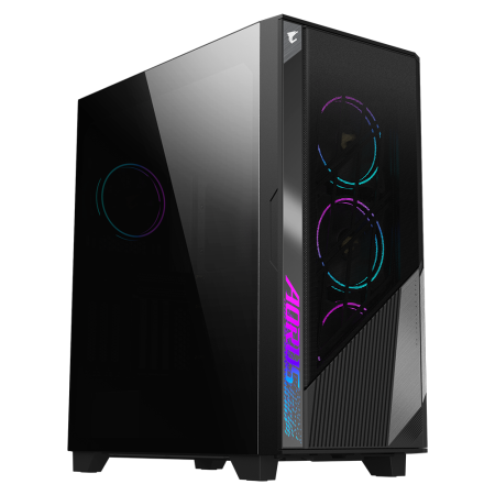 Carcasa GIGABYTE Aorus C500 Glass Mid Tower NEGRU