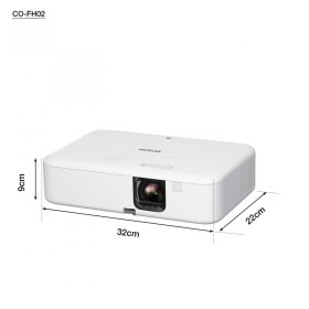 Proiector Epson CO-FH02, 3LCD, 3.000 lumeni/ 2.000 lumeni Ecomode, ...