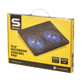 Cooling pad Serioux, SRXNCP007, Dimensiuni: 340*250*23mm, Compatibi...