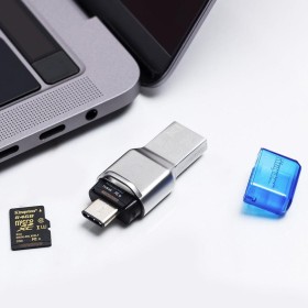 Card reader Kingston, USB 3.1 - A/C, FCR-ML3C, carduri suportate: m...