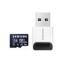 Card de Memorie MicroSDXC Samsung PRO Ultimate MB-MY256SB/WW 256GB, Class 10, UHS-I U3, V30, A2 + Adaptor USB