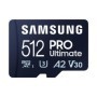 Card de Memorie Micro Secure Digital Card Samsung Pro Ultimate, 512GB, MB-MY128SA/WW, Clasa 10, pana la 200MB/S, cu adaptor