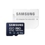 Card de Memorie Micro Secure Digital Card Samsung Pro Ultimate, 512GB, MB-MY128SA/WW, Clasa 10, pana la 200MB/S, cu adaptor