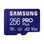 Card de Memorie MicroSDHC Samsung PRO PLUS 256GB, Class10/Grade 3 adapter UHS-I MB-MD128DA/EU